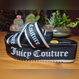 Juicy Couture Dawna Platform Sandals - Size 8